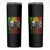 Vintage Black Panther Party Skinny Tumbler Black History Self Defense Huey Newton Bobby Seale