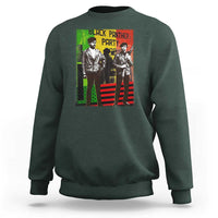 Vintage Black Panther Party Sweatshirt Black History Self Defense Huey Newton Bobby Seale