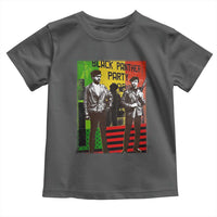 Vintage Black Panther Party Toddler T Shirt Black History Self Defense Huey Newton Bobby Seale