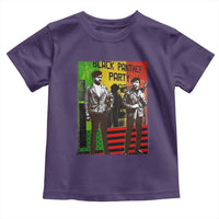 Vintage Black Panther Party Toddler T Shirt Black History Self Defense Huey Newton Bobby Seale