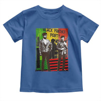 Vintage Black Panther Party Toddler T Shirt Black History Self Defense Huey Newton Bobby Seale