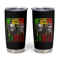Vintage Black Panther Party Tumbler Cup Black History Self Defense Huey Newton Bobby Seale