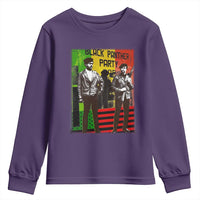 Vintage Black Panther Party Youth Sweatshirt Black History Self Defense Huey Newton Bobby Seale