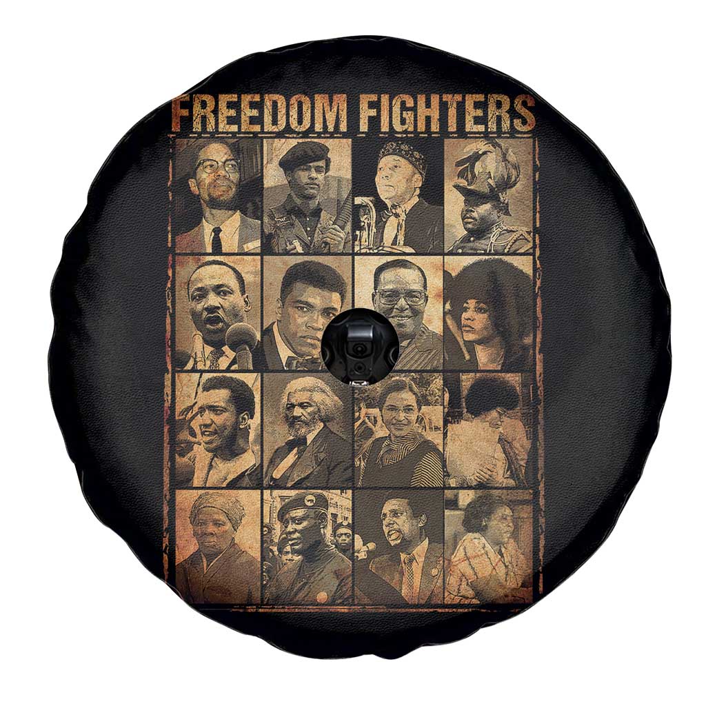 Black Freedom Fighters Spare Tire Cover Huey P. Newton Bobby Seale Black History Month Juneteenth