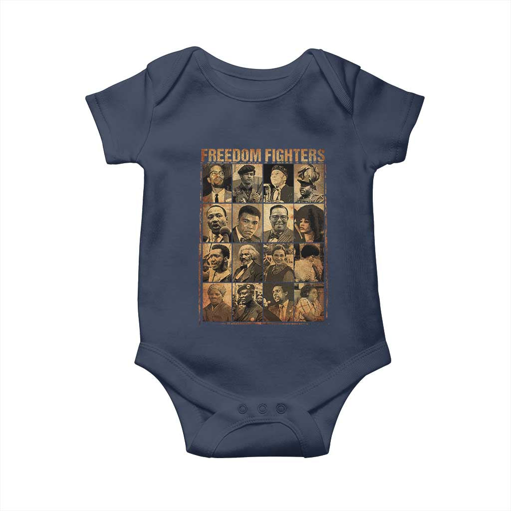 Black Freedom Fighters Baby Onesie Huey P. Newton Bobby Seale Black History Month Juneteenth