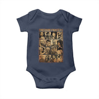 Black Freedom Fighters Baby Onesie Huey P. Newton Bobby Seale Black History Month Juneteenth