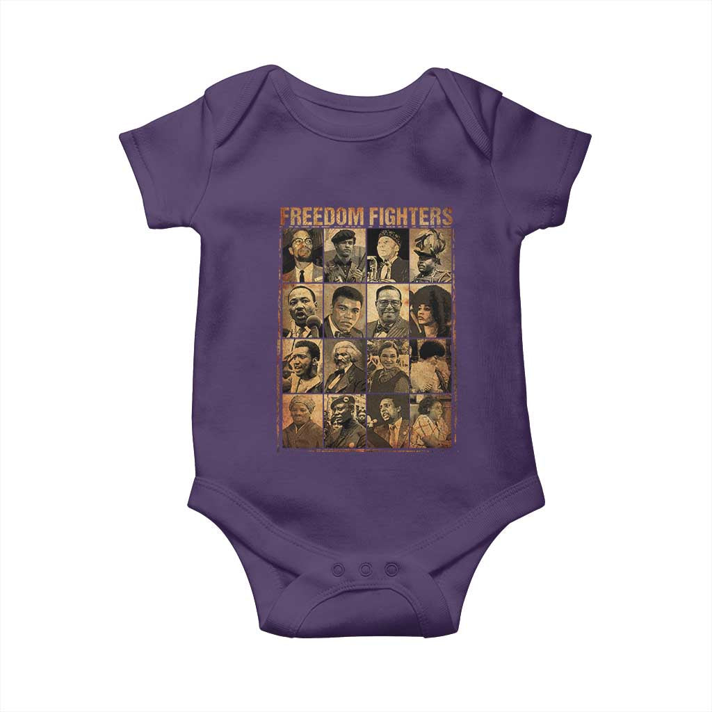 Black Freedom Fighters Baby Onesie Huey P. Newton Bobby Seale Black History Month Juneteenth