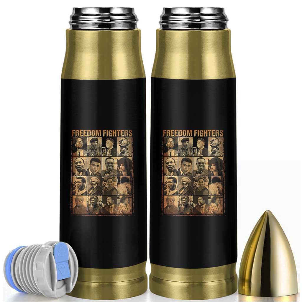 Black Freedom Fighters Bullet Tumbler Huey P. Newton Bobby Seale Black History Month Juneteenth