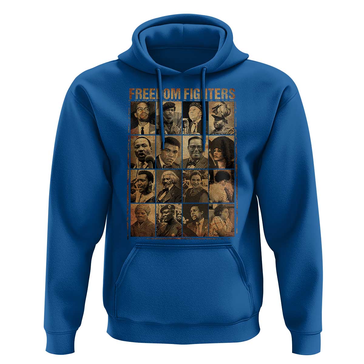 Black Freedom Fighters Hoodie Huey P. Newton Bobby Seale Black History Month Juneteenth