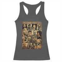 Black Freedom Fighters Racerback Tank Top Huey P. Newton Bobby Seale Black History Month Juneteenth