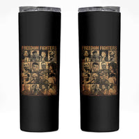 Black Freedom Fighters Skinny Tumbler Huey P. Newton Bobby Seale Black History Month Juneteenth