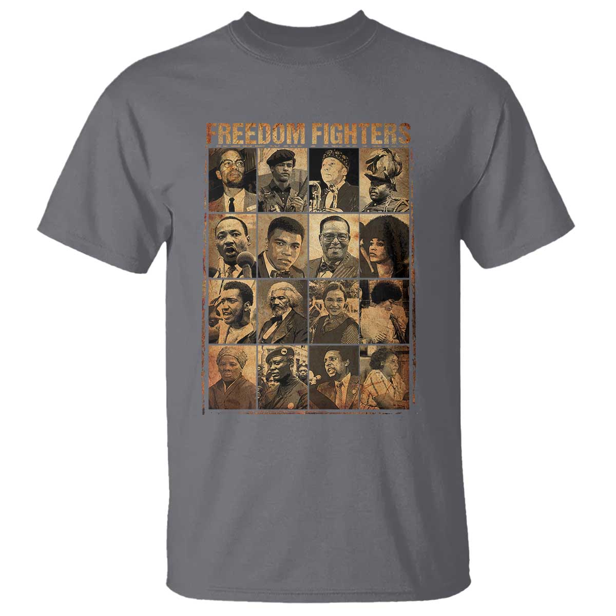 Black Freedom Fighters T Shirt Huey P. Newton Bobby Seale Black History Month Juneteenth