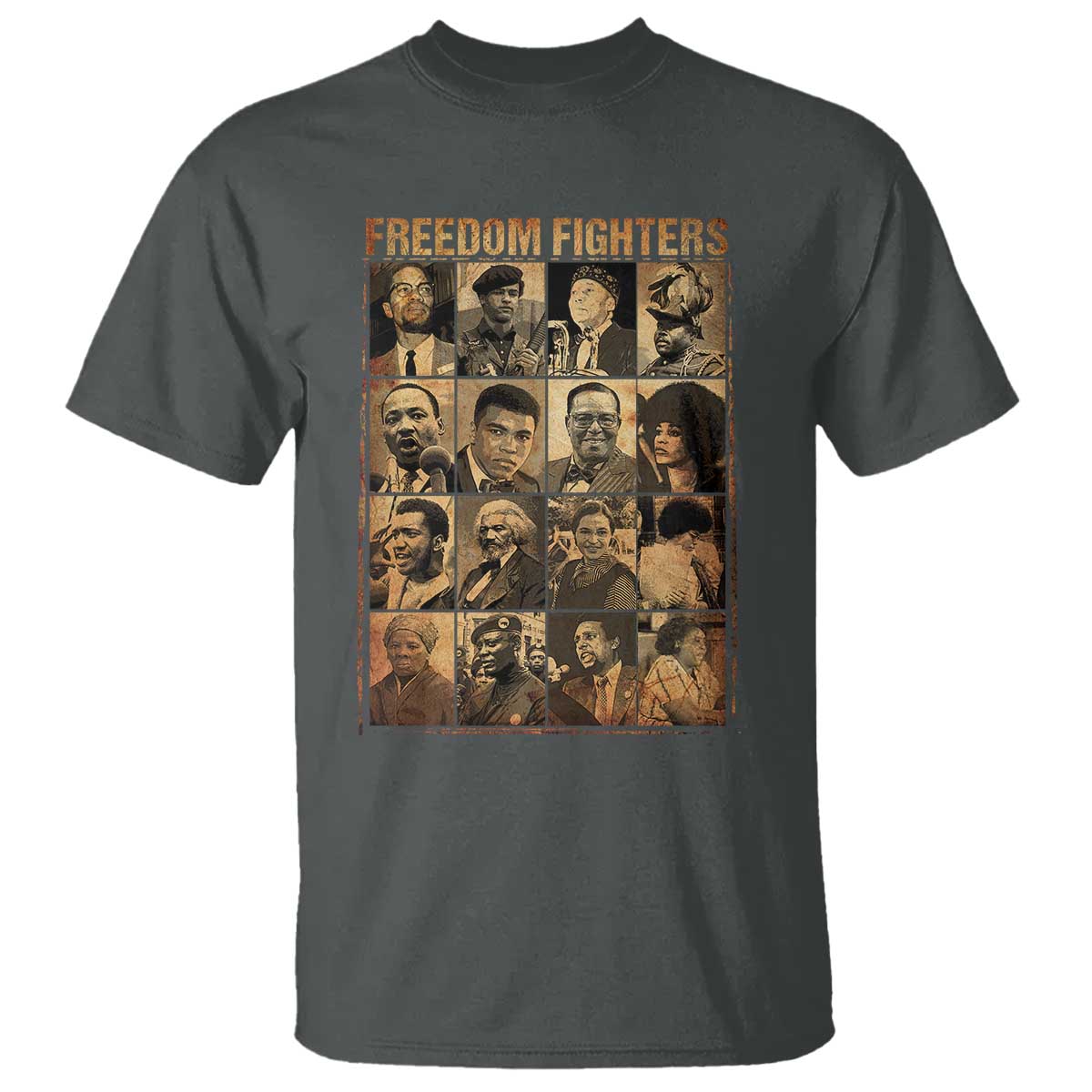 Black Freedom Fighters T Shirt Huey P. Newton Bobby Seale Black History Month Juneteenth