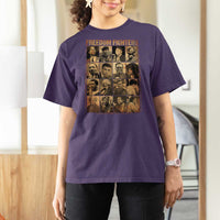 Black Freedom Fighters T Shirt For Women Huey P. Newton Bobby Seale Black History Month Juneteenth