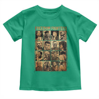 Black Freedom Fighters Toddler T Shirt Huey P. Newton Bobby Seale Black History Month Juneteenth