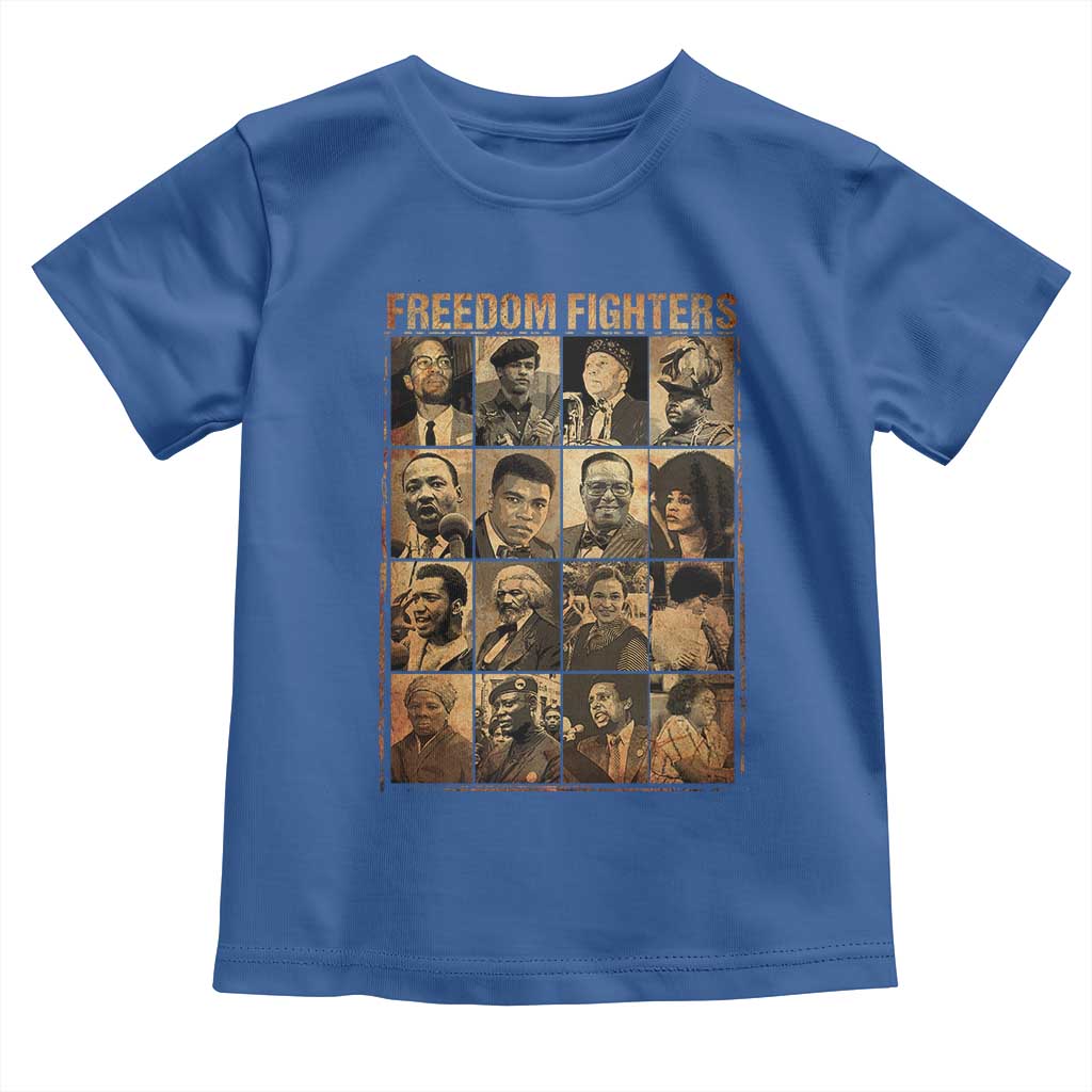 Black Freedom Fighters Toddler T Shirt Huey P. Newton Bobby Seale Black History Month Juneteenth
