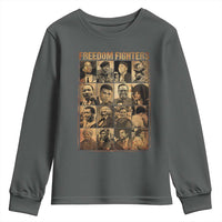 Black Freedom Fighters Youth Sweatshirt Huey P. Newton Bobby Seale Black History Month Juneteenth