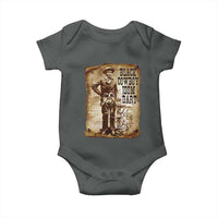 Black Cowboy Isom Dart Baby Onesie African American Cowboys Black History