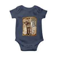 Black Cowboy Isom Dart Baby Onesie African American Cowboys Black History