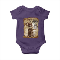 Black Cowboy Isom Dart Baby Onesie African American Cowboys Black History