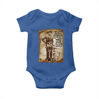 Black Cowboy Isom Dart Baby Onesie African American Cowboys Black History