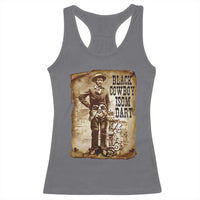 Black Cowboy Isom Dart Racerback Tank Top African American Cowboys Black History
