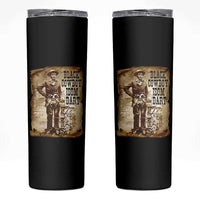 Black Cowboy Isom Dart Skinny Tumbler African American Cowboys Black History