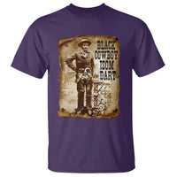 Black Cowboy Isom Dart T Shirt African American Cowboys Black History