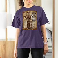 Black Cowboy Isom Dart T Shirt For Women African American Cowboys Black History