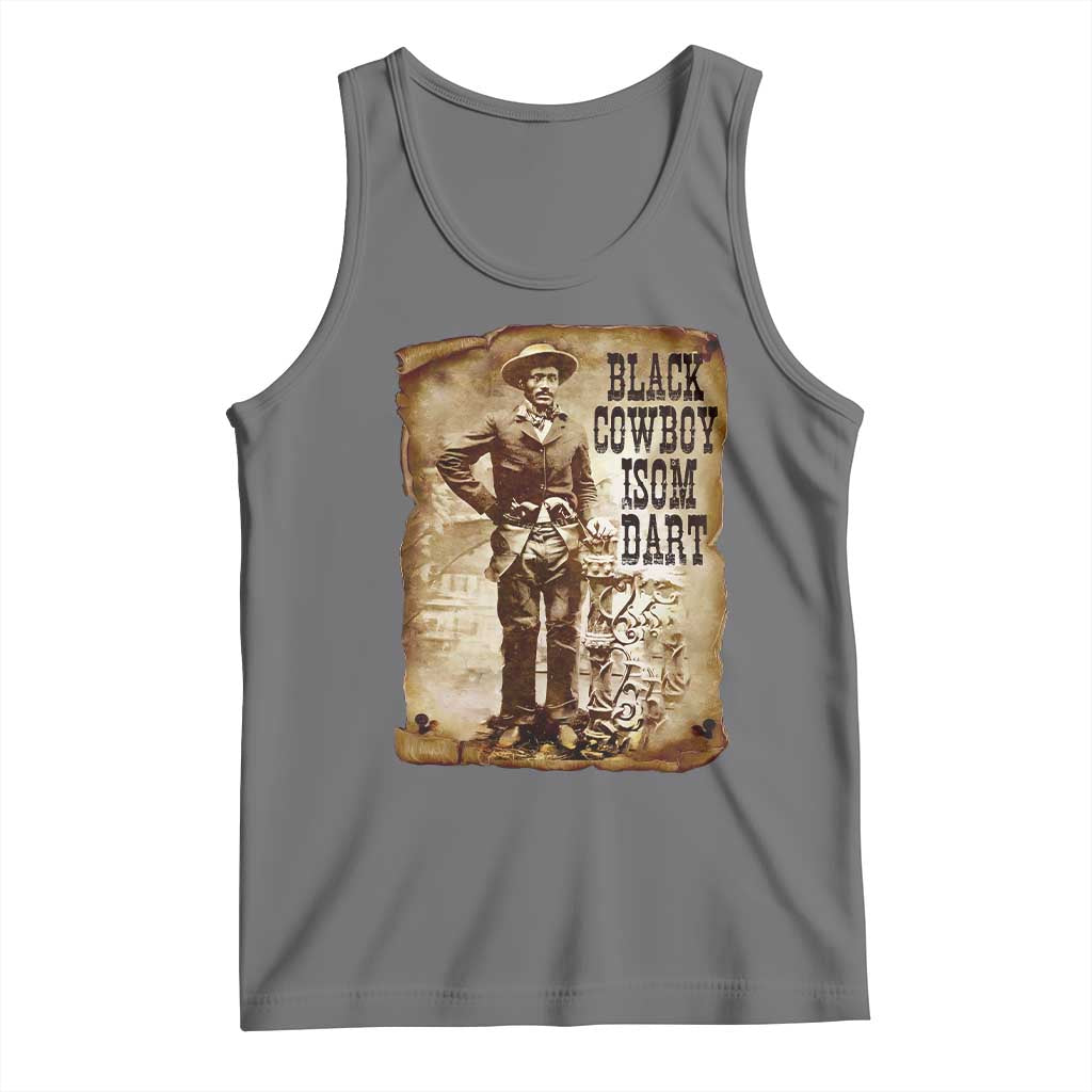 Black Cowboy Isom Dart Tank Top African American Cowboys Black History