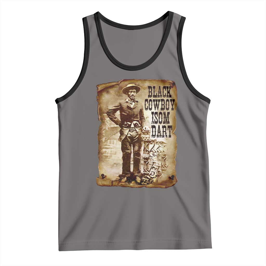 Black Cowboy Isom Dart Tank Top African American Cowboys Black History