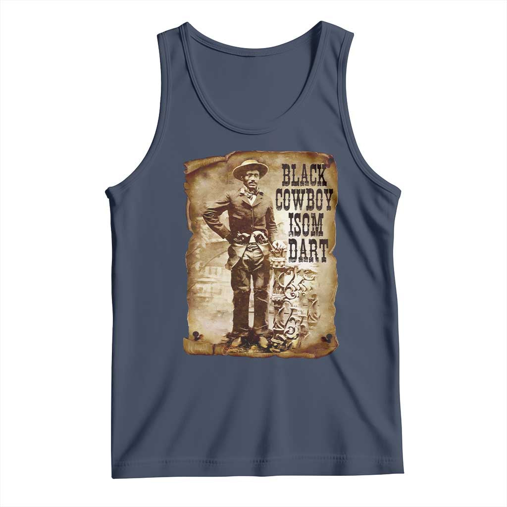 Black Cowboy Isom Dart Tank Top African American Cowboys Black History