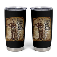 Black Cowboy Isom Dart Tumbler Cup African American Cowboys Black History