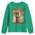 Black Cowboy Isom Dart Youth Sweatshirt African American Cowboys Black History