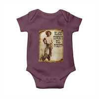 Black Cowboy Bill Pickett Baby Onesie African American Cowboys Black History
