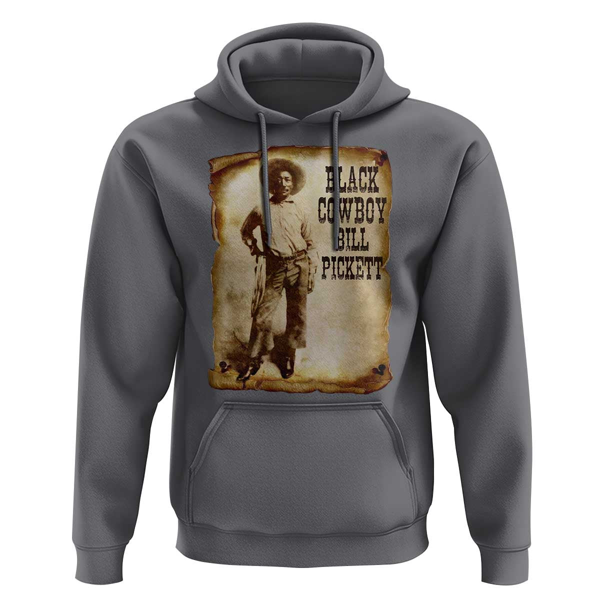 Black Cowboy Bill Pickett Hoodie African American Cowboys Black History