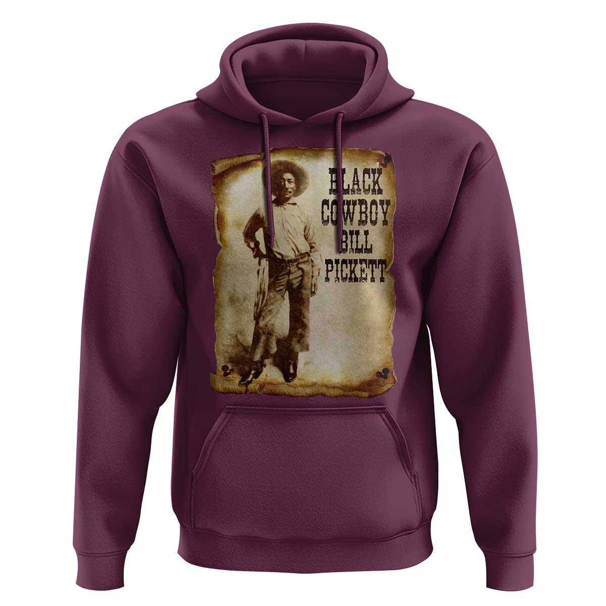 Black Cowboy Bill Pickett Hoodie African American Cowboys Black History
