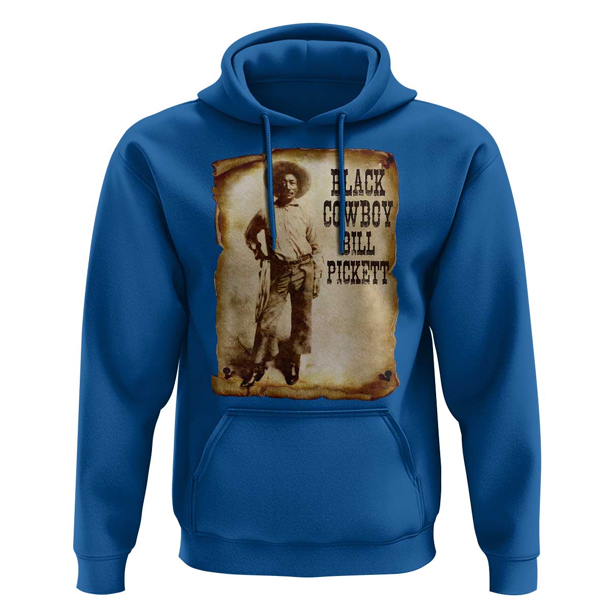 Black Cowboy Bill Pickett Hoodie African American Cowboys Black History