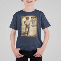 Black Cowboy Bill Pickett T Shirt For Kid African American Cowboys Black History