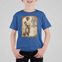Black Cowboy Bill Pickett T Shirt For Kid African American Cowboys Black History