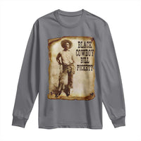 Black Cowboy Bill Pickett Long Sleeve Shirt African American Cowboys Black History