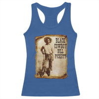 Black Cowboy Bill Pickett Racerback Tank Top African American Cowboys Black History