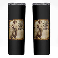 Black Cowboy Bill Pickett Skinny Tumbler African American Cowboys Black History