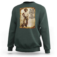 Black Cowboy Bill Pickett Sweatshirt African American Cowboys Black History