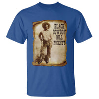 Black Cowboy Bill Pickett T Shirt African American Cowboys Black History