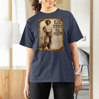 Black Cowboy Bill Pickett T Shirt For Women African American Cowboys Black History