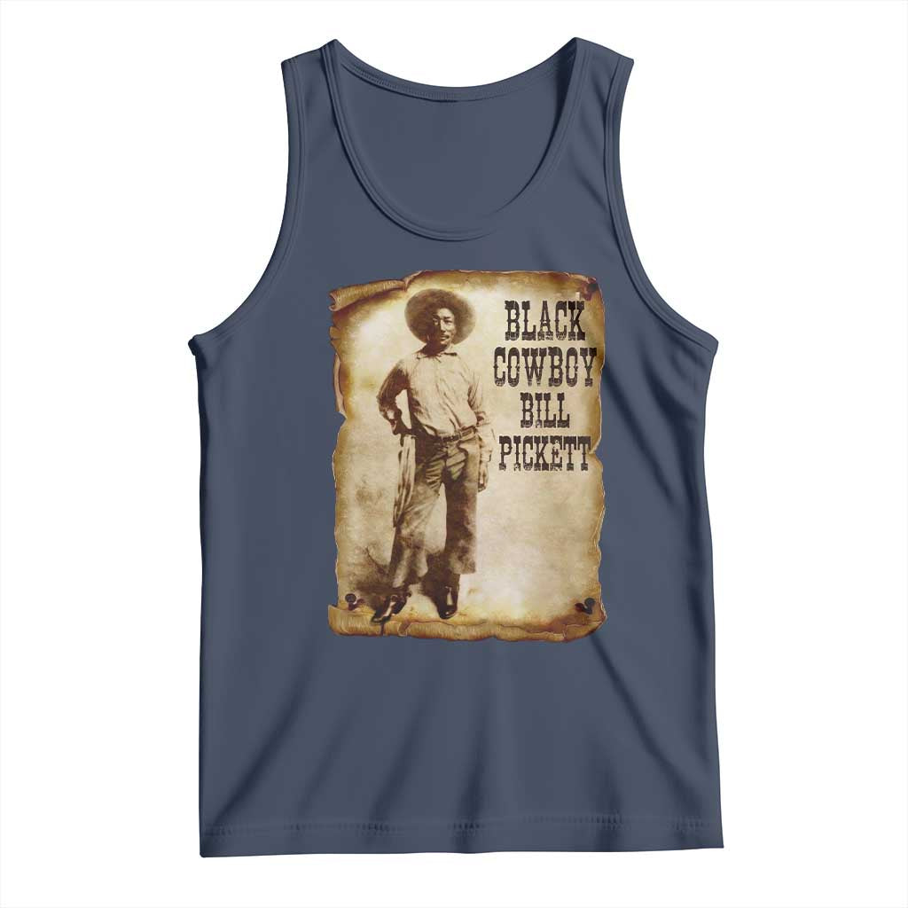 Black Cowboy Bill Pickett Tank Top African American Cowboys Black History