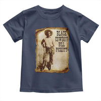 Black Cowboy Bill Pickett Toddler T Shirt African American Cowboys Black History