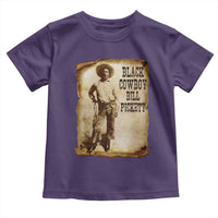 Black Cowboy Bill Pickett Toddler T Shirt African American Cowboys Black History
