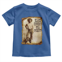 Black Cowboy Bill Pickett Toddler T Shirt African American Cowboys Black History